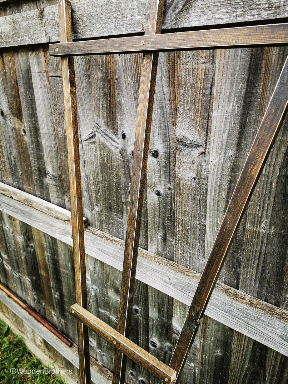 Garden fan trellis