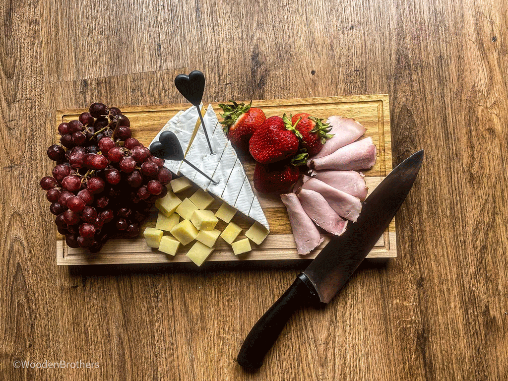 Personalise cutting boards maple and african iroko